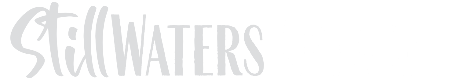 StillWaters Logo (Wide - White)